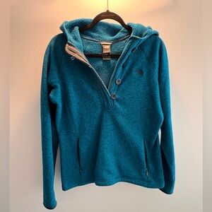 The North Face Blue Sherpa Fleece Jacket